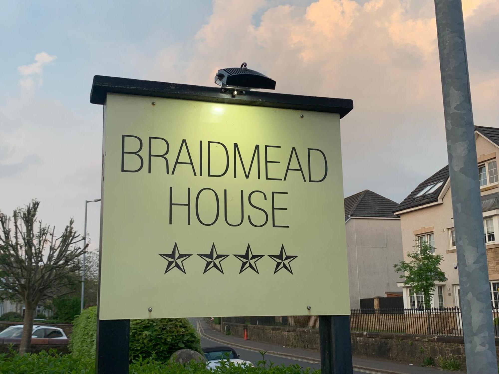 Braidmead House Hotel Irvine  Eksteriør billede